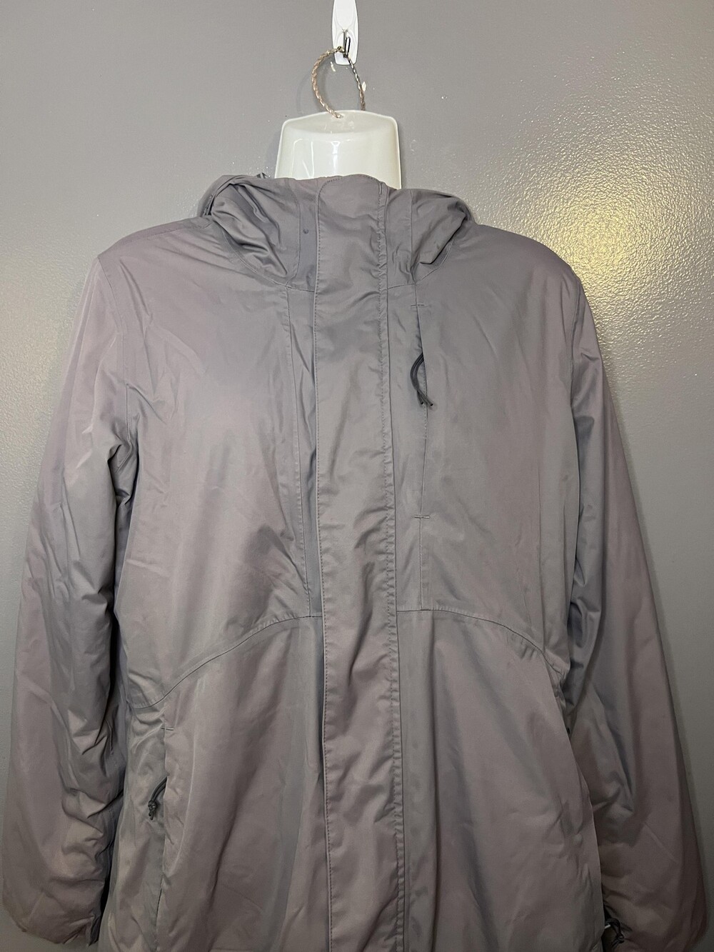 Under Armour Coat Womens Small Gray Hooded Parka Storm3 ColdGear Infrared